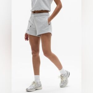 Athleta Light Gray Athletic Shorts